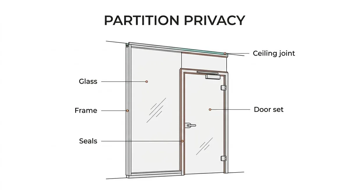 Office Glass Partitions UAE: Acoustics and Compliance